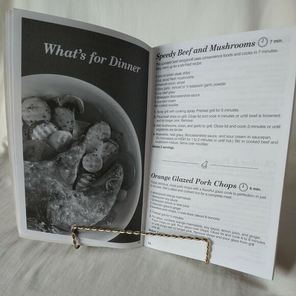 Hamilton Beach Meal Maker Express Grill Recipe CookBook Bilingual French English - Picture 7 of 9